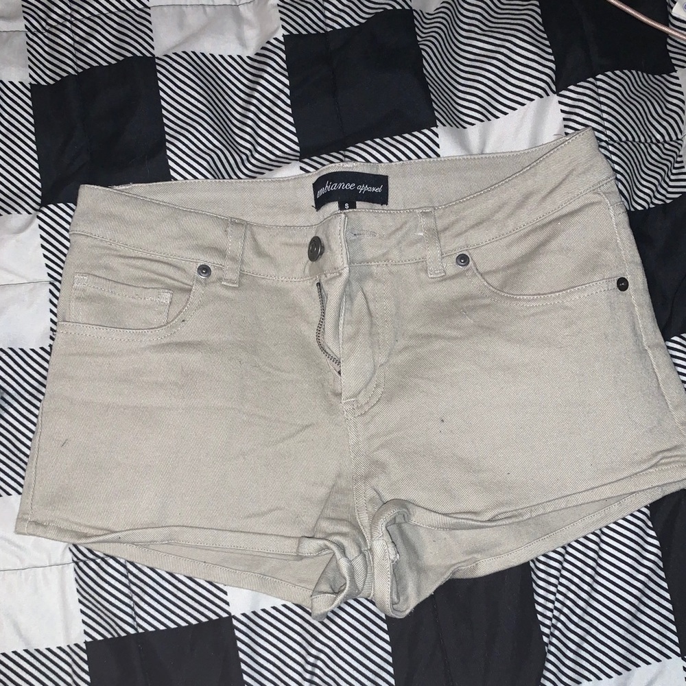 Khaki shorts